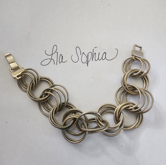 LIA SOPHIA Brushed Gold Bracelet - Picture 2 of 2